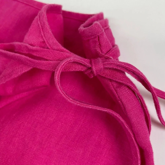 NEW Rails Mini Skirt Size XS Pink Raspberry Mateo Linen Wrap NWOT - Picture 5 of 11